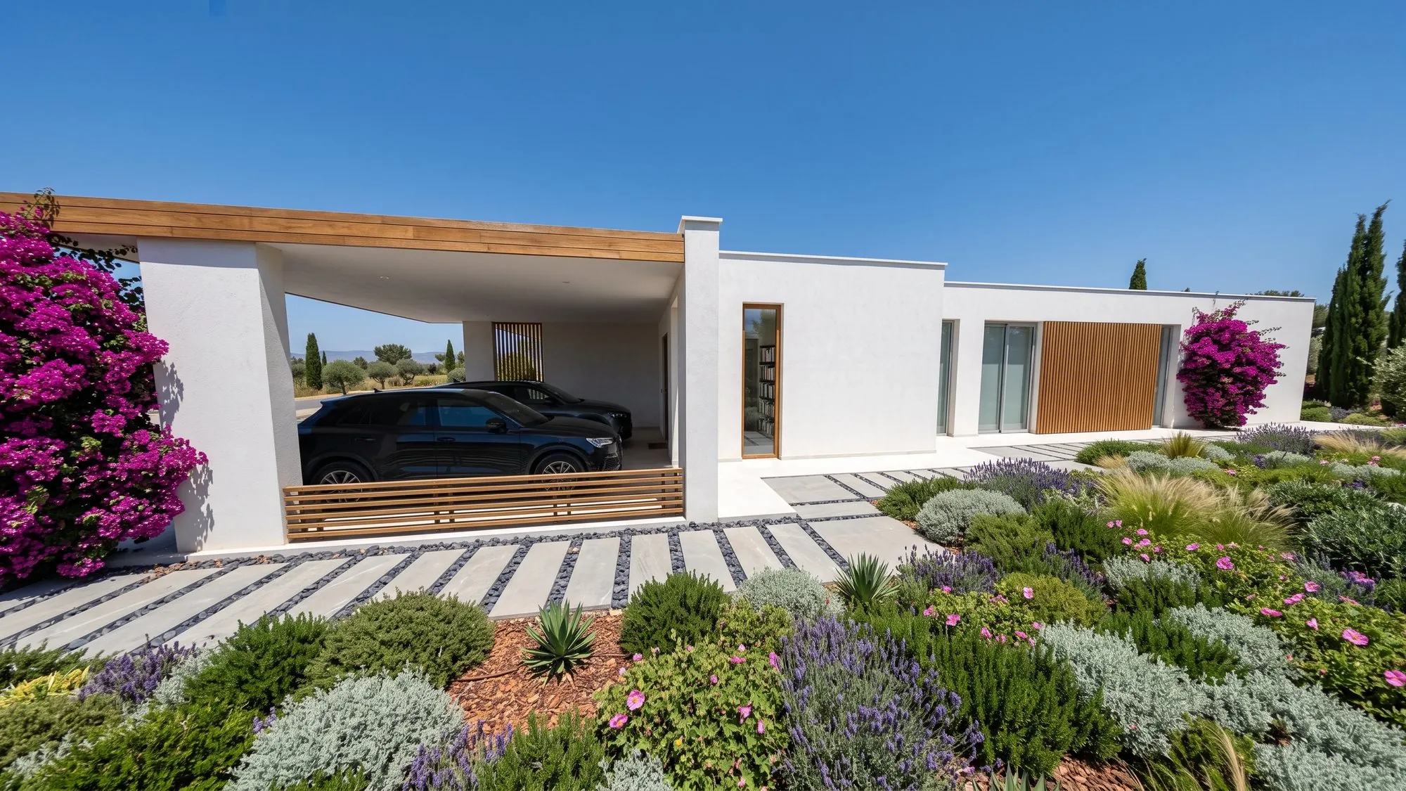 Carport — final render