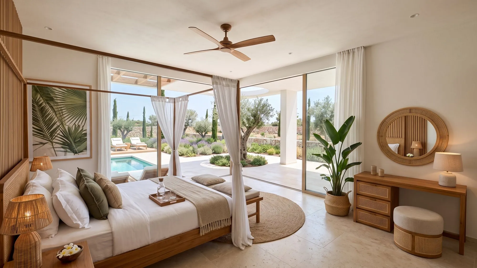 Master bedroom — resort